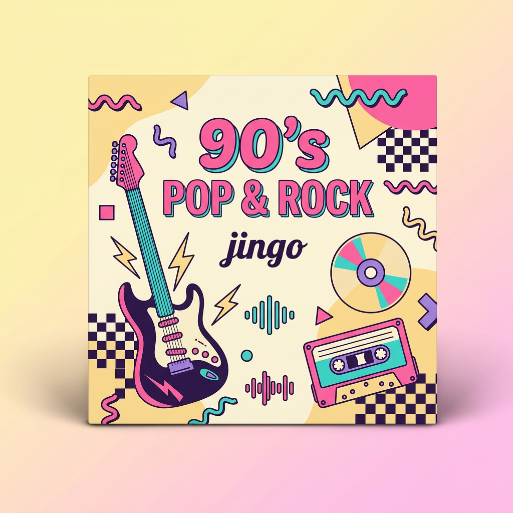 Jingo® Game Pack - '90s Pop & Rock